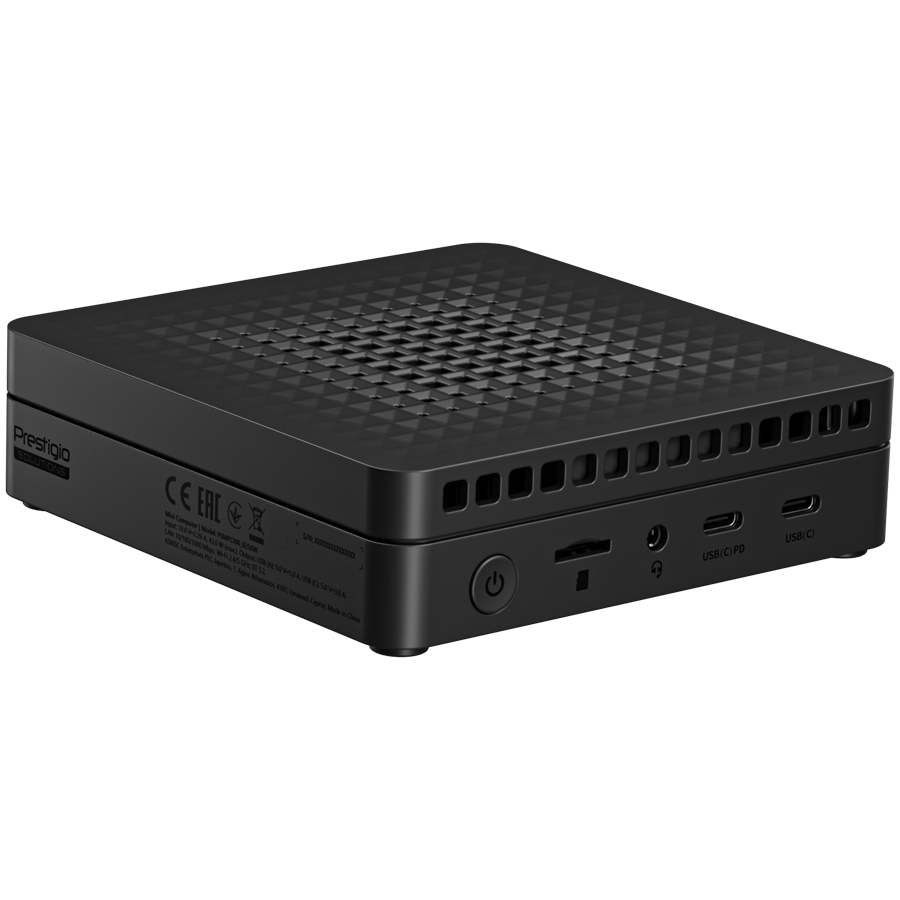 Prestigio Solutions Digital Media Player PSMPC100, Intel N100, 8GB+256GB, Windows 11 Pro Trial Prestigio Solutions Digital Media Player PSMPC100, Intel N100, 8GB+256GB, Windows 11 Pro Trial - Image 1