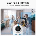 Reolink IP Kamera E serija E321 Bijela 3MP, Noćni vid 12m, Dvosmjerna komunikacija, PAN/TILT - Image 5