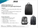 Ruksak ASUS NEREUS 2.0 AP1602 16" Siva - Image 4