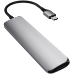 SATECHI Type-C Slim Multiport Adapter V2 Space Gray - Image 2