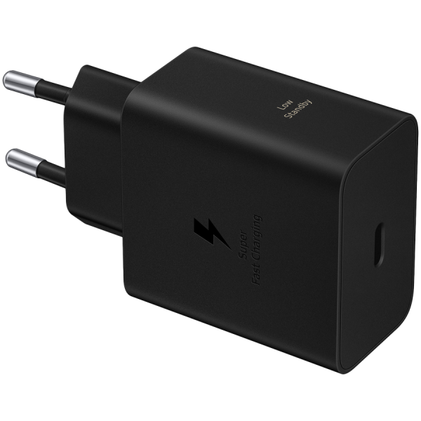 Samsung 60W Fast Charging USB-C Power Adapter Black (cable not included)