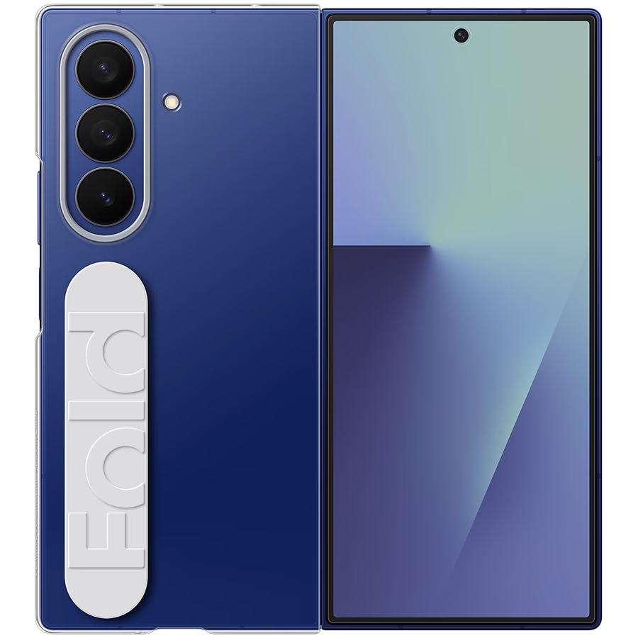 Samsung Galaxy Z Fold7 Clear Grip Case Transparent Samsung Galaxy Z Fold7 Clear Grip Case Transparent - Image 1