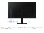 Samsung monitor ViewFinity S6QHD, 27", IPS, 100Hz, 350cd5ms, HDMI, DP, USB Hub, Type-C(90W) - Image 4