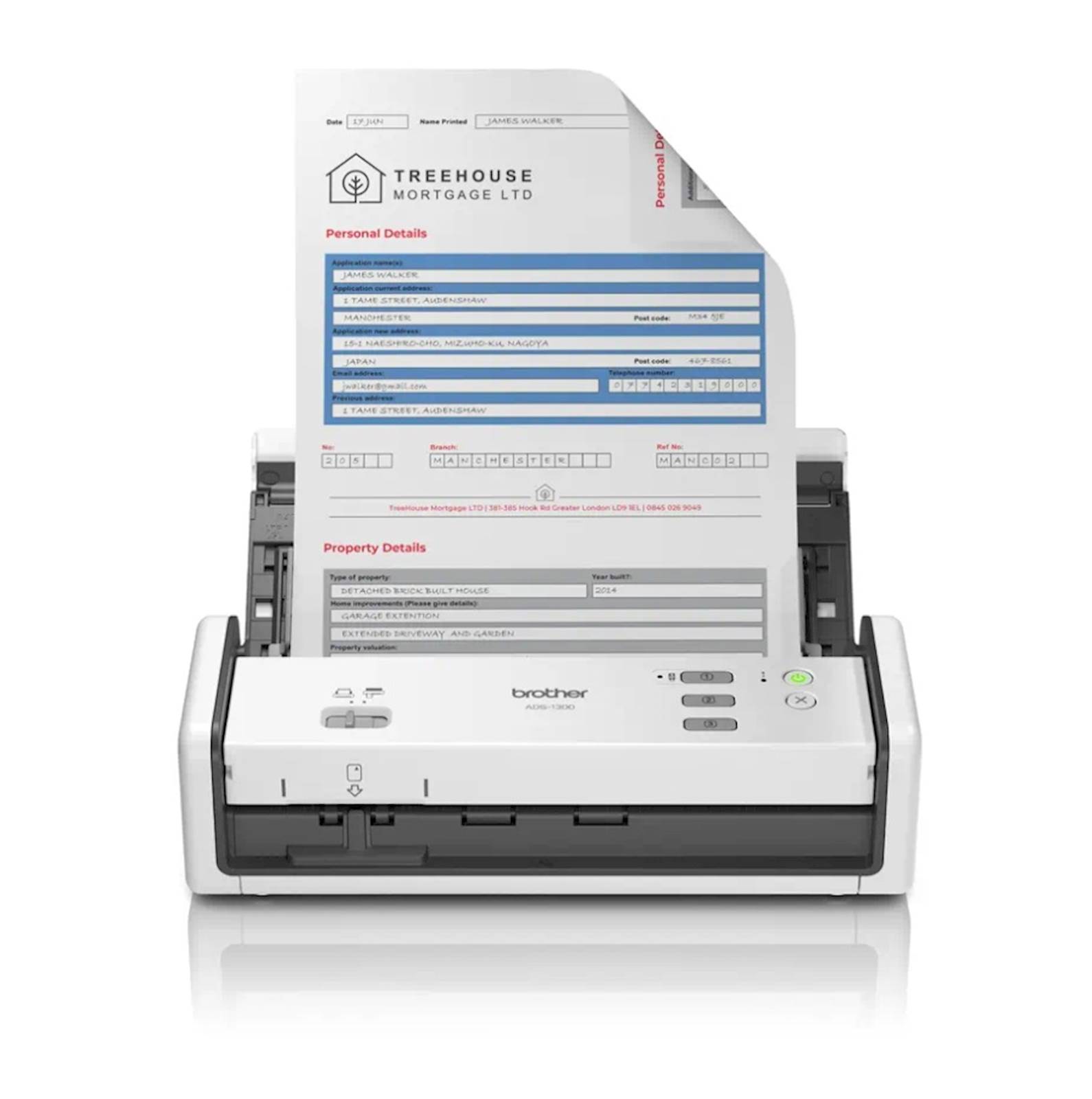 Skener BROTHER ADS-1300 Skener BROTHER ADS-1300 - Image 1
