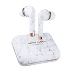 Slušalice Happy Plugs Air 1 plus TWS white marble