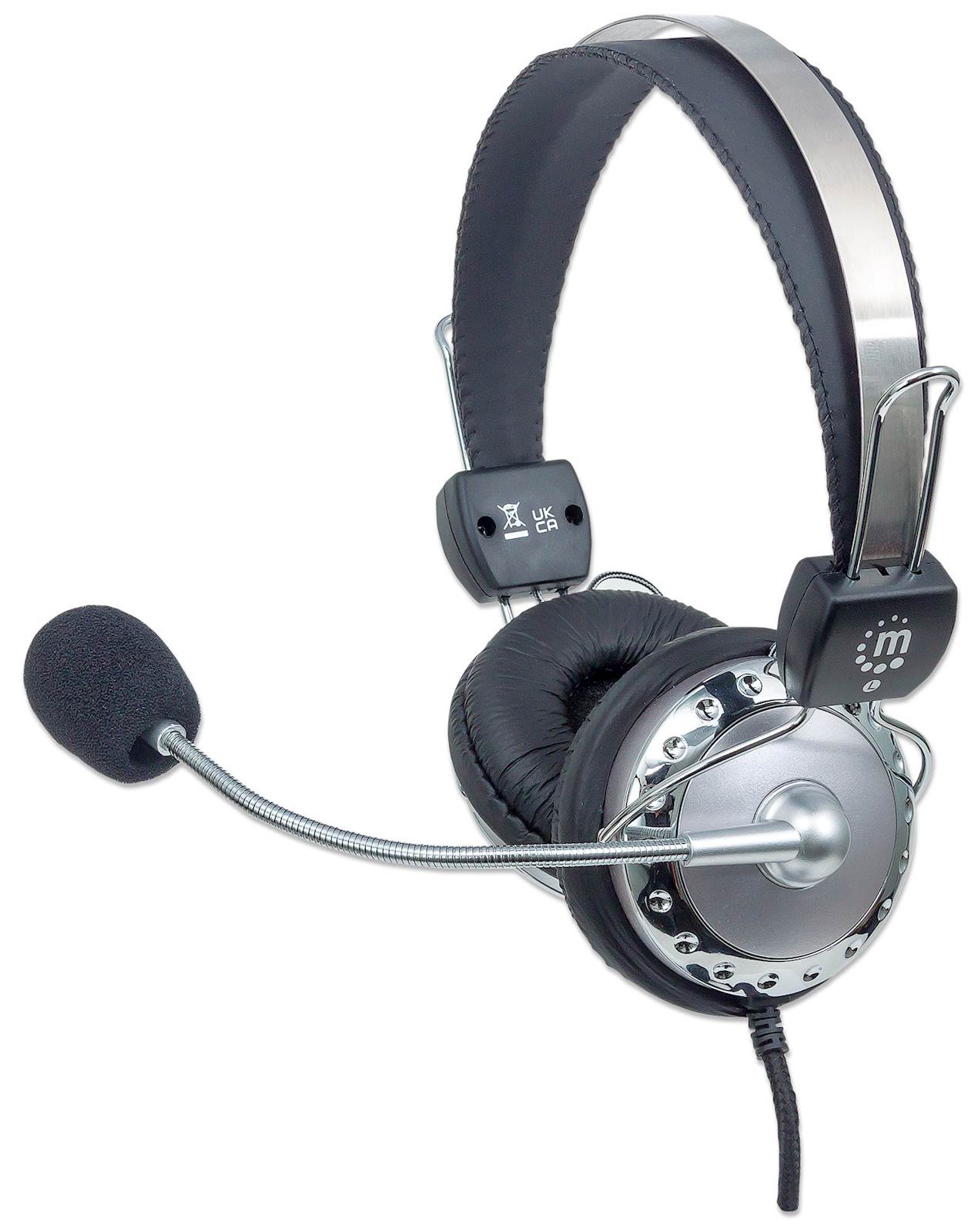 Slušalice MANHATTAN Stereo sa mikrofonom Slušalice MANHATTAN Stereo sa mikrofonom - Image 1