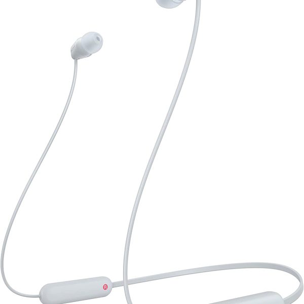 Sony slusalice WIC100, bijelein-Ear; Bluetooth; sa mikrofon