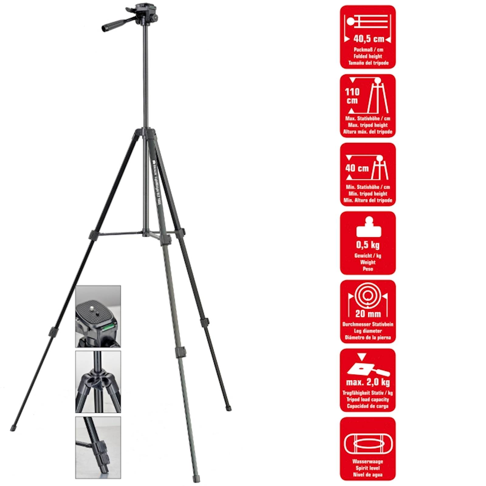 Stativ BRAUN LightWeight BLT 100S Stativ BRAUN LightWeight BLT 100S - Image 1