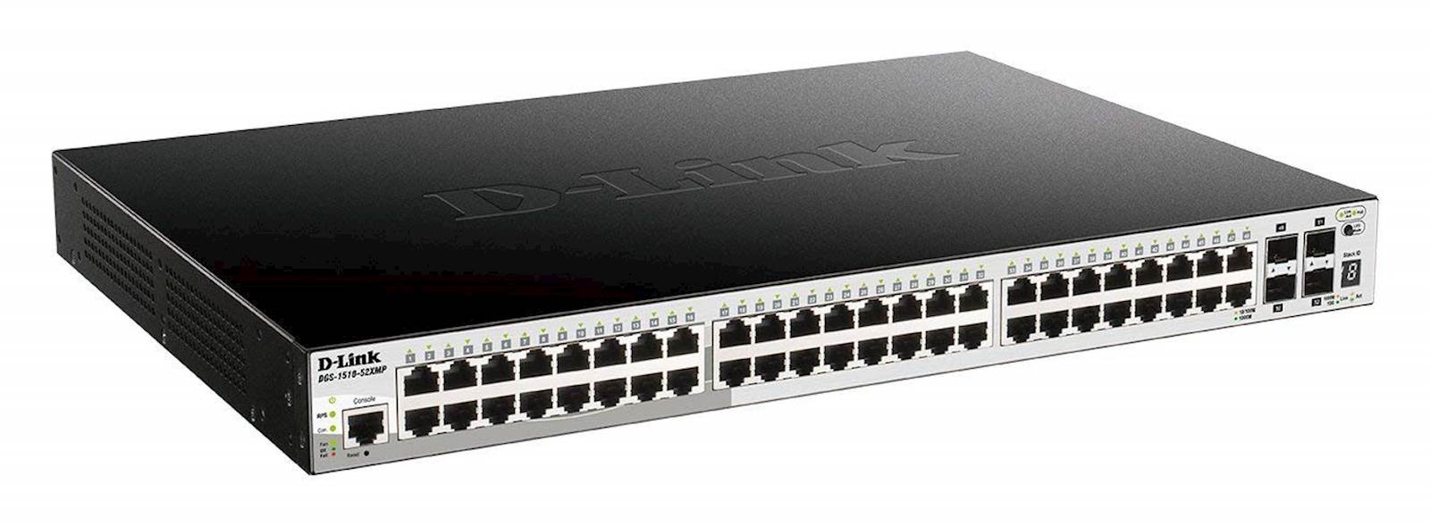 Switch Dlink DGS-1210-52MP 48 x Gigabit BASE-T PoE , 4 x Gigabit GbE/SFP Switch Dlink DGS-1210-52MP 48 x Gigabit BASE-T PoE , 4 x Gigabit GbE/SFP - Image 1