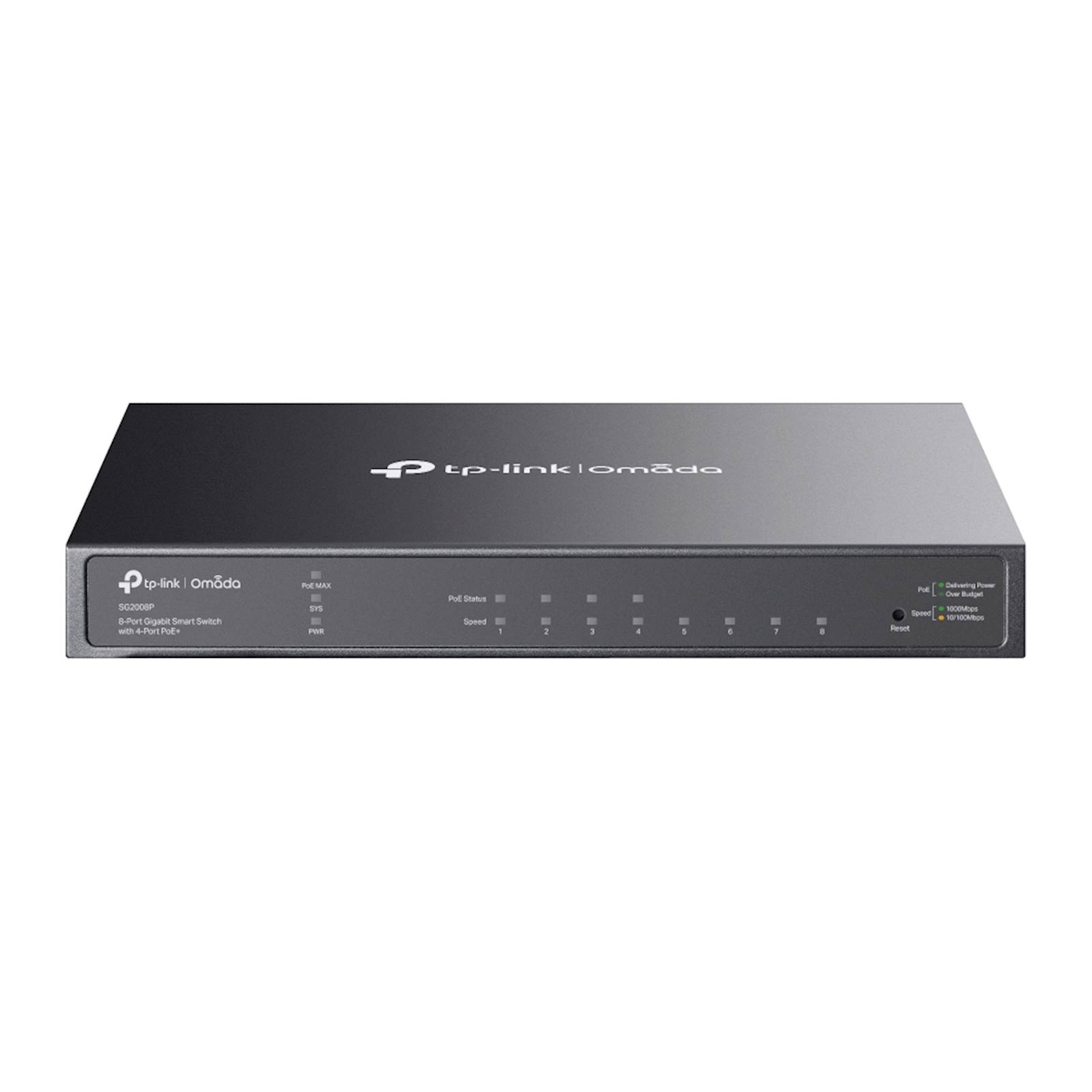 Switch TP-Link Omada 8-Port Gigabit Smart SG2008P Switch TP-Link Omada 8-Port Gigabit Smart SG2008P - Image 1