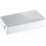 Switch TP-Link TL-SF1008D, 8-Port RJ45 10/100Mbps desktop switch, Fanless, LED indicator, Auto Negotiation/Auto MDI/MDIX, Plastic case - Image 3