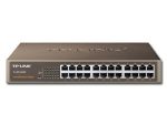 Switch TP-Link TL-SF1024D,  24-Port RJ45 10/100Mbps Standard 13-inch steel case switch, 4.8Gbps Switching Capacity, Fanless, Auto Negotiation/Auto MDI/MDIX - Image 2