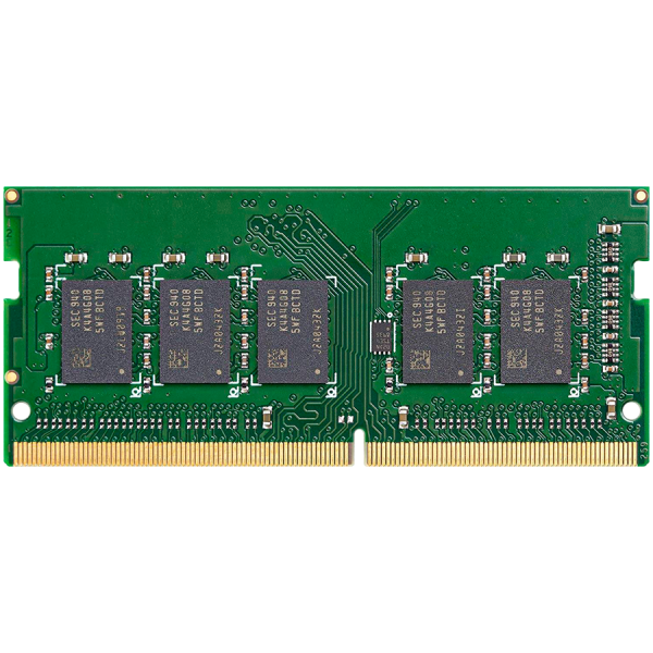 Synology D4NS01-4G DDR4  4GB non-ECC Unbuffered SODIMM, EAN: 4711174726431, Warranty: 5 Years, Applied Models : 25 series: DS425+