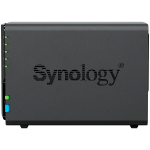 Synology DS225+, Tower, 2-bays 3.5'' SATA HDD/SSD, CPU Inte Celeron J4125 4-core (4-thread) 2.0 GHz, burst up to 2.7 GHz, 2 GB DDR4 non-ECC (expandable up to 6 GB), 1xRJ-45 1GbE LAN, 1xRJ-45 2.5 GbE LAN, 2xUSB 3.2 Gen 1, 1.3 kg, 3yr warranty - Image 3