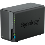 Synology DS225+, Tower, 2-bays 3.5'' SATA HDD/SSD, CPU Inte Celeron J4125 4-core (4-thread) 2.0 GHz, burst up to 2.7 GHz, 2 GB DDR4 non-ECC (expandable up to 6 GB), 1xRJ-45 1GbE LAN, 1xRJ-45 2.5 GbE LAN, 2xUSB 3.2 Gen 1, 1.3 kg, 3yr warranty - Image 2
