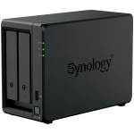 Synology DS725+, Tower, 2-Bays 3.5'' SATA HDD/SSD, 2 x M.2 2280 NVMe SSD, CPU AMD Ryzen R1600 dual-core (4-thread), max. boost up to 3.1 GHz, 4 GB DDR4 ECC SODIMM, 1 x 2.5 GbE, 1 x 1GbE, 1 x USB 3.2, 1 x eSATA USB-C, 1.51 kg, 3y - Image 2