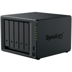 Synology DiskStation DS1525+ Tower, 5-Bays 3.5'' SATA HDD/SSD, 2 x M.2 2280 NVMe SSD slot, CPU AMD Ryzen V1500B 4-core 2.2 GHz, 8 GB DDR4 ECC SODIMM, 2x RJ-45 2.5 GbE LAN Port; 2x USB 3.2; 1 xUSB Type-C expansion port; 2.67 kg; 3yr warranty - Image 2
