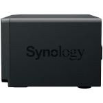 Synology DiskStation DS1825+, Tower, 8-BAY 3.5'' SATA HDD/SSD,  2xM.2 2280 NVMe SSD, CPU AMD Ryzen Quad-Core 2.2 GHz, 8GB DDR4, 2xRJ-45 2.5GbE LAN Port, 3xUSB 3.2, 2 x USB-C expansion ports (Expandable to 18 Bays with 2 x DX525), 1xGen3 x8 PCIe,3y - Image 3