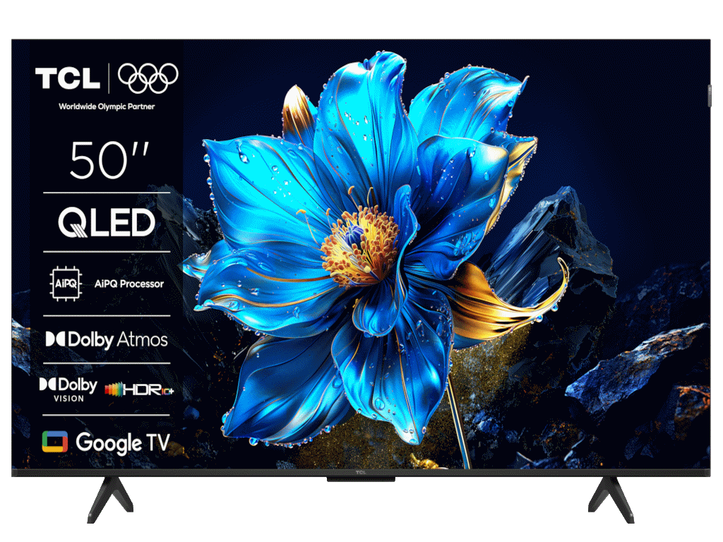 TCL 50"P7K 4K QLED TV 60HzGoogle TV; HDR multi-format;HVA Panel; Game Master; Dolby Atmos; TCL 50"P7K 4K QLED TV 60HzGoogle TV; HDR multi-format;HVA Panel; Game Master; Dolby Atmos; - Image 1