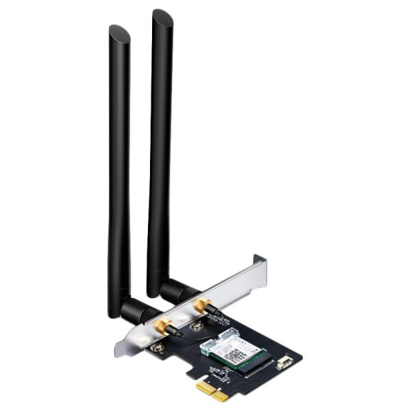 TP-Link AC1200 Wi-Fi Bluetooth 4.2 PCIe Adapter, 867Mbps at 5 GHz + 300Mbps at 2.4 GHz, Include High Gain Antennas, 2x2 MIMO, LP and FH Brackets