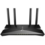TP-Link AX3000 Wi-Fi 6 Router, Dual-Core CPU, 2402Mbps at 5GHz+574Mbps at 2.4GHz,5 Gigabit Ports,1 USB 3.0,4 Antennas,Downlink and Uplink OFDMA,MU-MIMO,HT160,1024QAM,Smart Connect,Beamforming,DFS,HomeCare,Link Agg.,IPTV,Access Point Mode,VPN Server