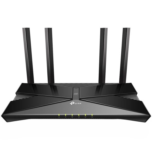 TP-Link AX3000 Wi-Fi 6 Router, Dual-Core CPU, 2402Mbps at 5GHz+574Mbps at 2.4GHz,5 Gigabit Ports,1 USB 3.0,4 Antennas,Downlink and Uplink OFDMA,MU-MIMO,HT160,1024QAM,Smart Connect,Beamforming,DFS,HomeCare,Link Agg.,IPTV,Access Point Mode,VPN Server