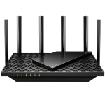 TP-Link Archer AX72 AX5400 Dual-Band Gigabit Wi-Fi 6 Router, 574 Mbps (2.4 GHz) + 4804 Mbps (5 GHz), 6× Antennas, Qualcomm 1 GHz Dual-Core CPU, 1× G WAN + 4× G LAN, 1 x USB 3.0, 4x4 MIMO,OFDMA,OFS,4T4R,Beaforming,HT160,100+ con. devices