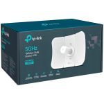 TP-Link CPE605 5 GHz 150 Mbps 23 dBi Outdoor CPE, 1× 10/100 Mbps Shielded Ethernet Port, 150 Mbps at 5 GHz, 23 dBi, 30+ km, IP65 Weatherproof, Passive PoE, MAXtream TDMA, Centralized Management, Spectrum Analyzer, AP/Client/AP Router/AP Client Router/Repeater/Bridge mode - Image 3