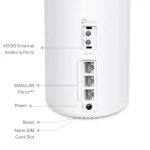 TP-Link Deco X10-4G (1-PACK) 4G+ AX1500 Whole Home Mesh Wi-Fi 6 System - Image 2