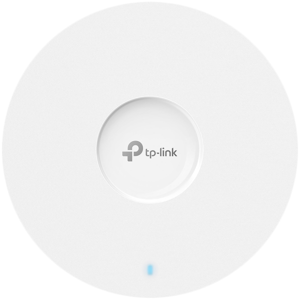 TP-Link EAP613 AX1800 Ceiling Mount Dual-Band Wi-Fi 6 Access Point, 1 x Gigabit RJ45 Port,574Mbps at  2.4 GHz + 1201 Mbps at 5 GHz, 802.3at POE and 12V DC (Power Adapter is not included), 2xInternal Antennas, MU-MIMO, Seamless Roaming, Band Steering