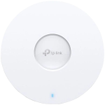 TP-Link EAP653 AX3000 Ceiling Mount Dual-Band Wi-Fi 6 Access Point, 1x1Gbps RJ45 Port,574Mbps at  2.4 GHz + 2402 Mbps at 5 GHz,802.3at POE, 2×Internal Antennas, 160MHz Supported, MU-MIMO, Seamless Roaming, Band Steering, Beamforming, Load Balance