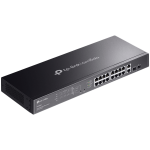 TP-Link ES220GMP Omada 20-Port Gigabit Easy Managed Switch 16 x Gigabit PoE+ Ports, 2 x Gigabit Non-PoE Ports, 2 x Gigabit SFP Ports, 250W PoE Power, Rack-mountable, Omada App, Flow Control, Loopback Detection,Port Isolation,Port Mirroring,LAG,VLAN - Image 2