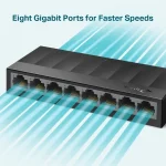 TP-Link LS1008G Switch 8x10/100/1000 - Image 3