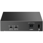 TP-Link LS105LP 5-Port 10/100 Mbps Desktop Switch with 4-Port PoE, 4× 10/100 Mbps PoE Ports, 1× 10/100 Mbps Non-PoE Port, 802.3af, 41 W PoE Power, Desktop Steel Case, Extend Mode for 250m PoE Transmitting, PoE Auto Recovery, Plug and Play - Image 3