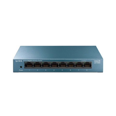 TP-Link LS108G Switch 8x10/100/1000 TP-Link LS108G Switch 8x10/100/1000 - Image 1