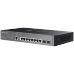 TP-Link SG3210 Omada 8-Port Gigabit L2+ Managed Switch with 2 SFP Slots, 8xGigabit RJ45 ports and 2xGigabit SFP slots, Omada app, Static Routing, VLAN, ACL, QoS, IGMP Snooping, OAM, DDM, ERPS, Zero-Touch Provisioning, Fanless, desktop/rack mounting - Image 2