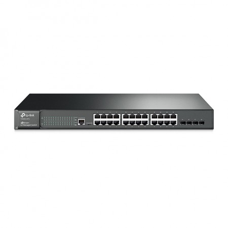 TP-Link T2600G-28TS (TL-SG3424) Switch 24x10/100/1000 + 4 SFPSwitch 24x10/100/1000 + 4 SFP TP-Link T2600G-28TS (TL-SG3424) Switch 24x10/100/1000 + 4 SFPSwitch 24x10/100/1000 + 4 SFP - Image 1