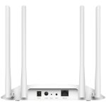 TP-Link TL-WA1201 AC1200 Wireless Access Point, 867 Mbps at 5 GHz and 300 Mbps at 2.4 GHz band, MU-MIMO, Access Point, Range Extender, Multi-SSID, and Client mode, 1× 10/100/1000 Mbps Ethernet Port(Supports Passive PoE), 4 x fixed HP Antennas - Image 2