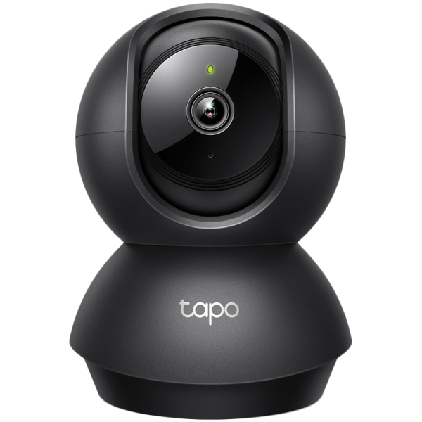 TP-Link Tapo C211 Pan/Tilt Home Security Wi-Fi Camera, 2K (2304x1296), 2.4 GHz, Horizontal 360º, Pan/Tilt, Smart AI Detection and Notifications (motion, people), Motion Tracking, Sound and Light Alarm, Remote Control, Two-Way Audio, Voice Control