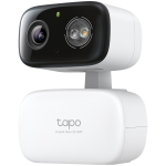 TP-Link Tapo C216 Indoor/Outdoor Pan/Tilt Security Wi-Fi Camera, 2K (2304x1296), 2.4 GHz, Horizontal 360, Pan/Tilt, Smart Detection and Notifications (motion, people, baby crying), Motion Tracking, IP65, Remote Control, Two-Way Audio