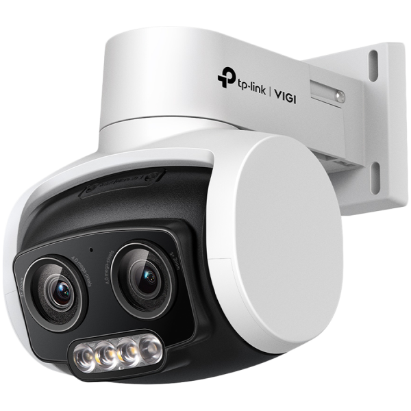 TP-Link VIGI C540V 4MP  Dual-Lens Varied Focal Full-Color PT Camera, H.265+/H.265/H.264+/H.264, 1/3"" Progressive Scan CMOS, Color/0.005 Lux@F1.6, 0 Lux with IR/White Light, 25fps/30fps ( 2560x1440,2304x1296, 2048x1280, 1920x1080),  PoE/12V DC