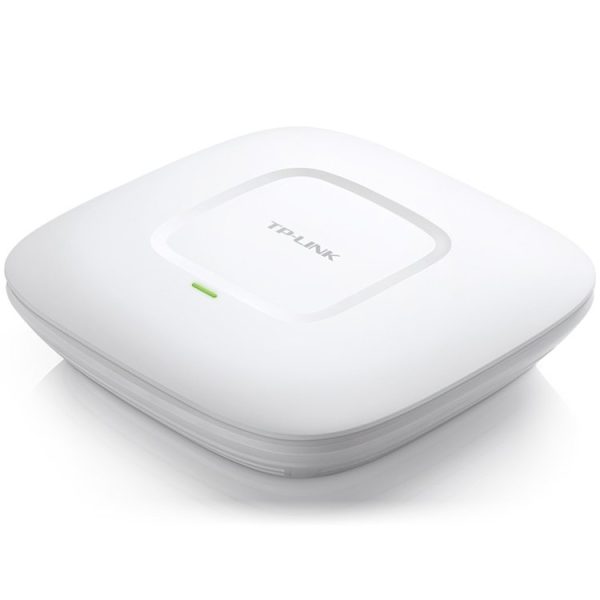 TP-Link Wireless N Ceiling/Wall Mount Access Point, 300Mbps at 2.4Ghz, 802.11b/g/n, 1 10/100Mbps LAN, Passive PoE Supported, Centralized Management, Captive Portal,  AP Mode, Multi-SSID, Cluster mode, Rogue AP Detection, 2*4dbi Internal Anntenna