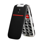 Telefon na tipke Artfone CF241A preklop Black