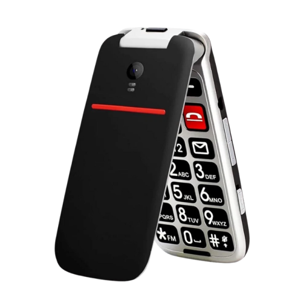 Telefon na tipke Artfone CF241A preklop Black