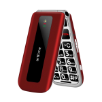 Telefon na tipke Artfone F20 preklop Red