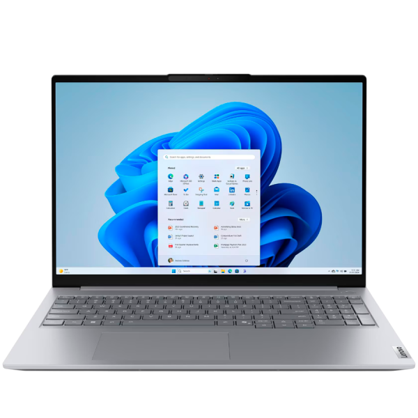 ThinkBook 16 G8 IAL, 16'' WUXGA (1920x1200) IPS 300 nits AG, Ultra 5 225U, 12C, 16GB DDR5, 512GB SSD M.2, Intel Intg, 1080p IR Cam + Mic, WLAN + BT, 2xUSB 3.2, 1xUSB 3.2 Type C, 1xUSB THB 4, HDMI, SD reader, RJ-45, FPR, Backlit Kb, 45WH, NoOs, 3Yr
