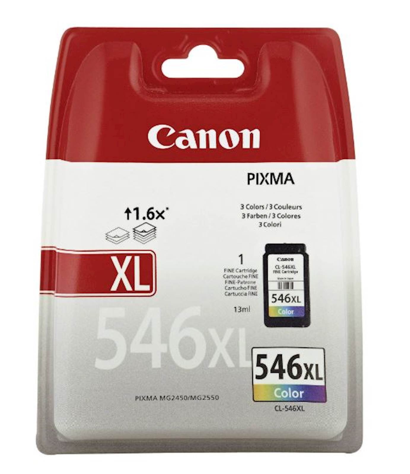 Tinta CANON CL-546XL Tinta CANON CL-546XL - Image 1