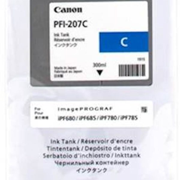 Tinta CANON PFI-207 Cyan
