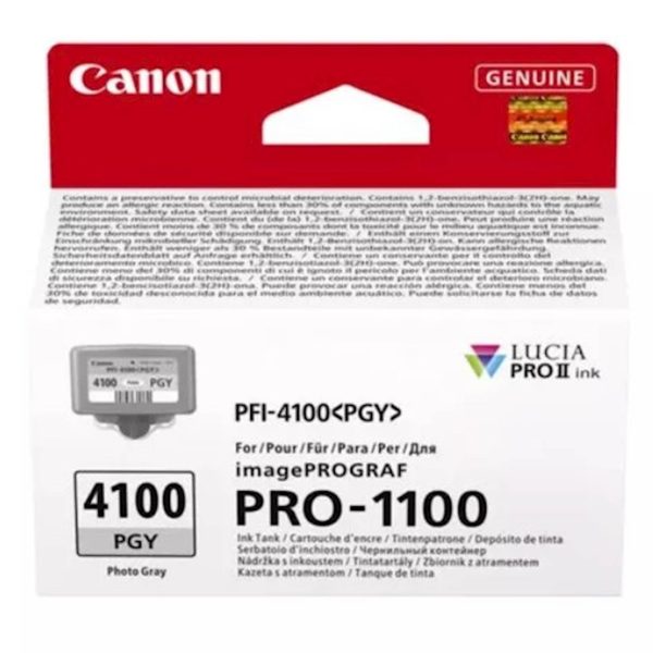 Tinta CANON PFI-4100 PGY