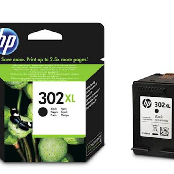 Tinta HP black 302XL